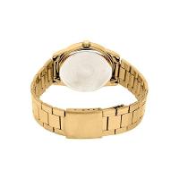 Relógio Casio Masculino Ref: Mtp-v001g-9budf Clássico Dourado - 3
