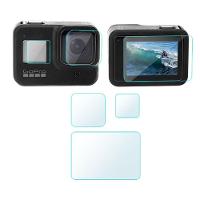 Películas de Vidro para Lcd Frontal/Traseiro e Lente Hero 8 Black - 1