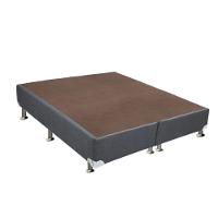 Cama Box Base Queen Universal Suede Gray (158x198x20) - Ortobom - 1