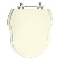 Tampa De Vaso Poliester Hampton Bege Claro Para Bacia 6Lpf - 1