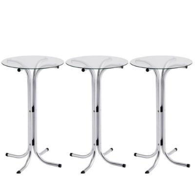 Kit 3 Bistrôs Tais Cromado