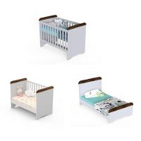 Quarto De Bebê Gabrielle Berço 3 Em 1 Cômoda Branco - 6