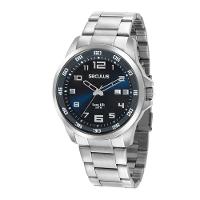 Relógio Seculus Masculino Ref: 44011g0svna1 Casual Prateado - 1