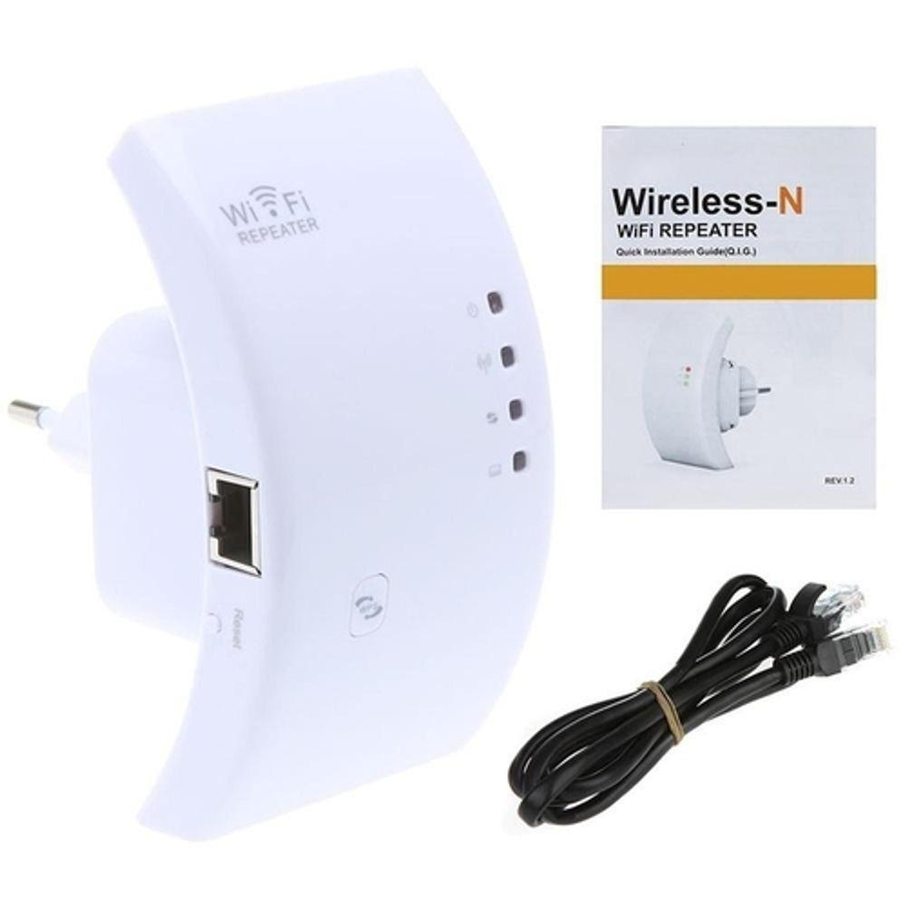 Roteador Repetidor Sinal Wifi 300Mbps Wps Ap Aumentar Sinal - 2