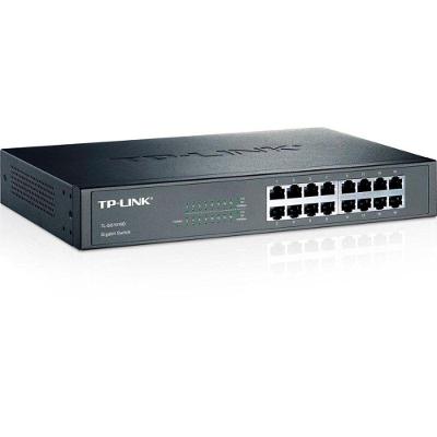 Hub Switch 16 Portas Gigabit Tp Link Tl Sg1016D