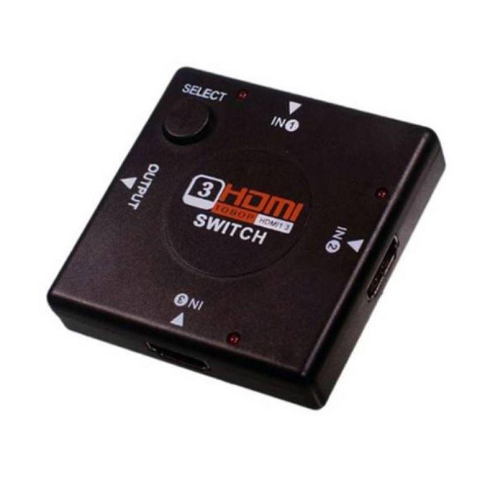 Switch Chaveador Divisor Hdmi de 3 Portas - 2