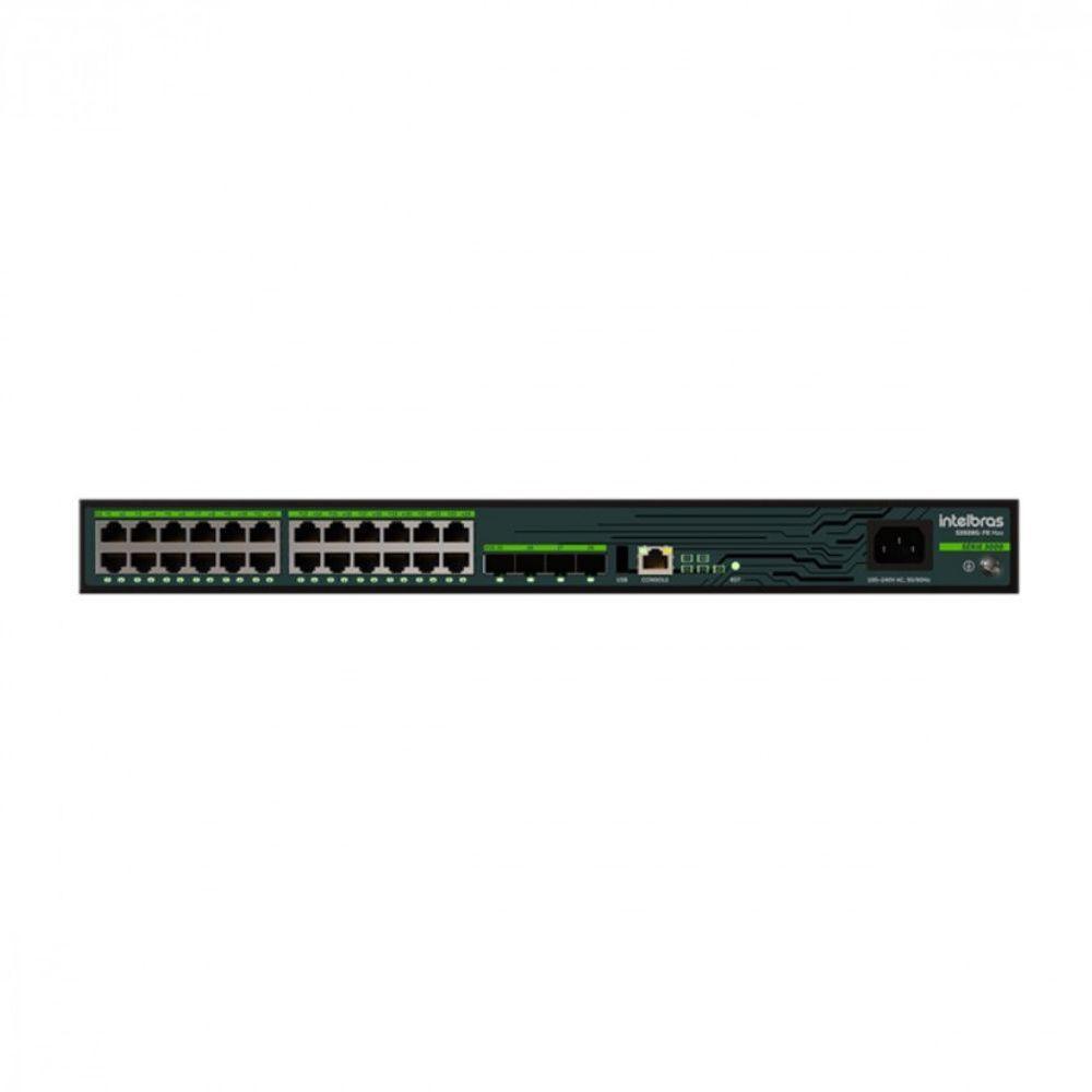 Switch Gerenciavel L3 24 Portas Gigabit Poe E 4 Sfp+ S3028g-pb Max 4760078 - 1