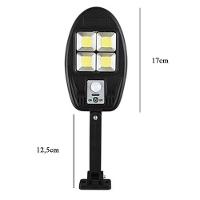 Luminaria Solar Led Parede Poste Sensor De Proximidade Externo 3 Modos - 3