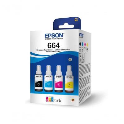 Kit 4 Garrafas Epson T664520-4p