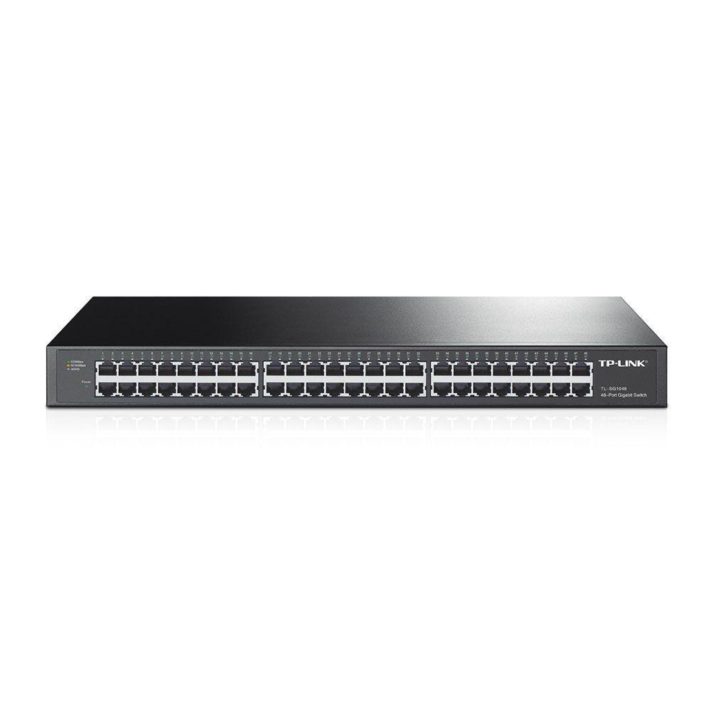 Switch 48 Portas Tp-Link Tl-Sg1048 Gigabit 10/100/1000 Mbps - 1