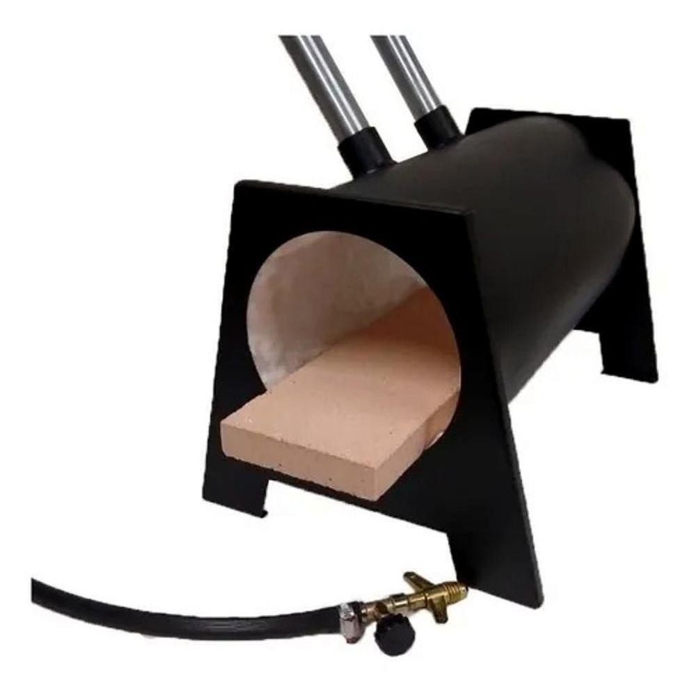 Forja A Gás Para Cutelaria/Têmpera De Metais Queimador Duplo - 2