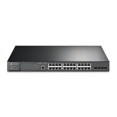 Switch Tp-Link Gigabit 24 Portas Poe+ E 4 Sfp Tl-Sg3428Mp
