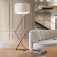 Abajur De Chão Luminária Decore Cúpula Cilíndrica E Pés De Ferro Bali - 7