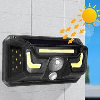 Luminaria Solar Sensor Proximidade Spot Led Branco Frio Ilum - 9