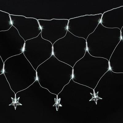 Cordão Luminoso Led Taschibra Rede Estrela 3m 100 Leds 220v 6500k Luz Fria