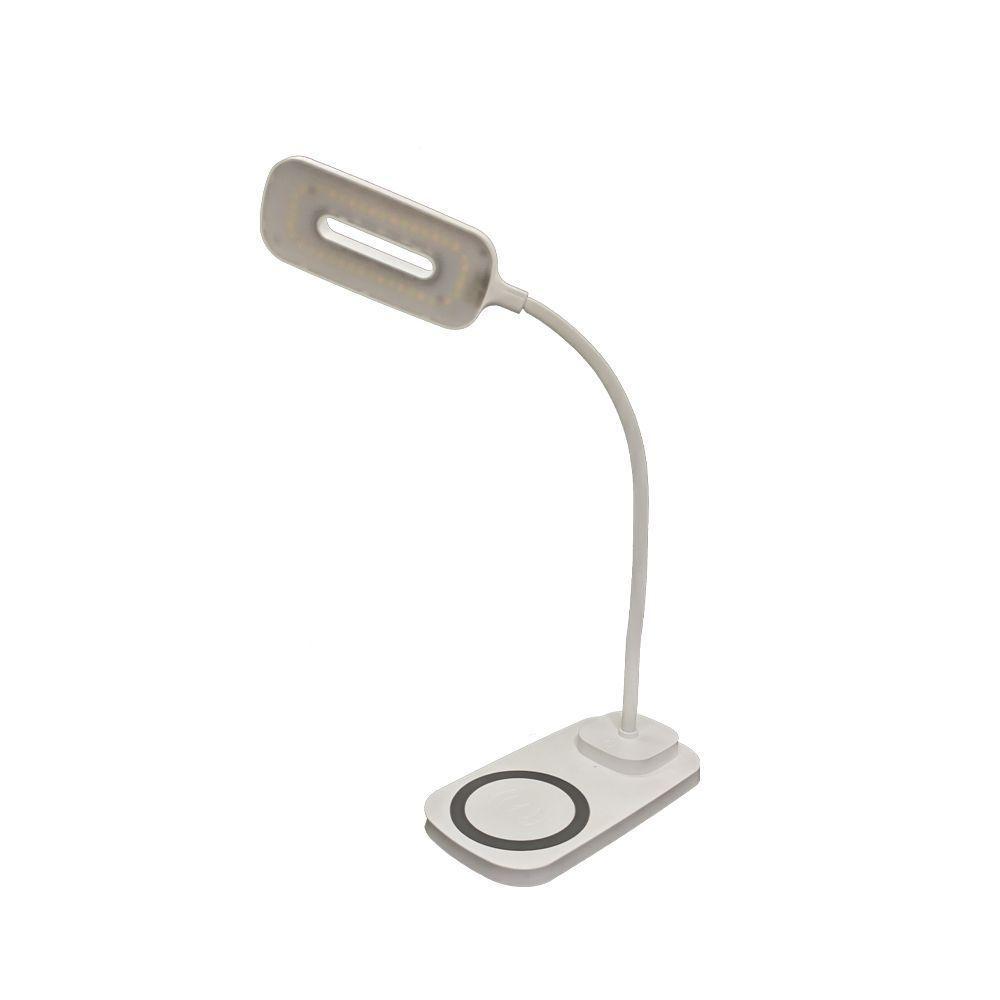 Luminaria De Mesa Led Carregamento Sem Fio Induçao Celular - 4