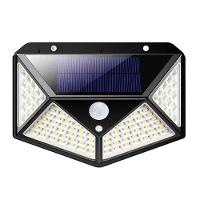 Luminaria Solar Spot Kit 12 Uni Balizador 100led Branco Quen - 5
