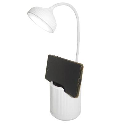 Luminária Mesa Touch Screen Led Recarregável Suporte Celular
