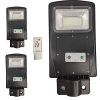 Luminaria Solar 60w 3Un Sensor De Movimento Controle Led - 1