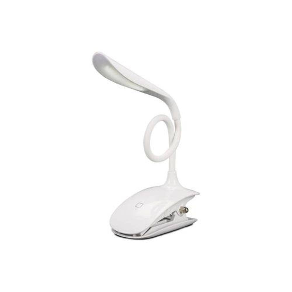 Luminaria De Mesa Led Touch Articulavel Para Escritorio Leitura Com 3 Niveis De Luz Com Clip Garra - 5