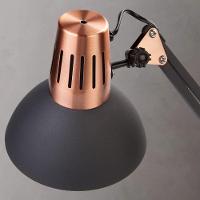 Luminária De Mesa Bravalumi Pixar Stylish Articulável E27 Bivolt Preto