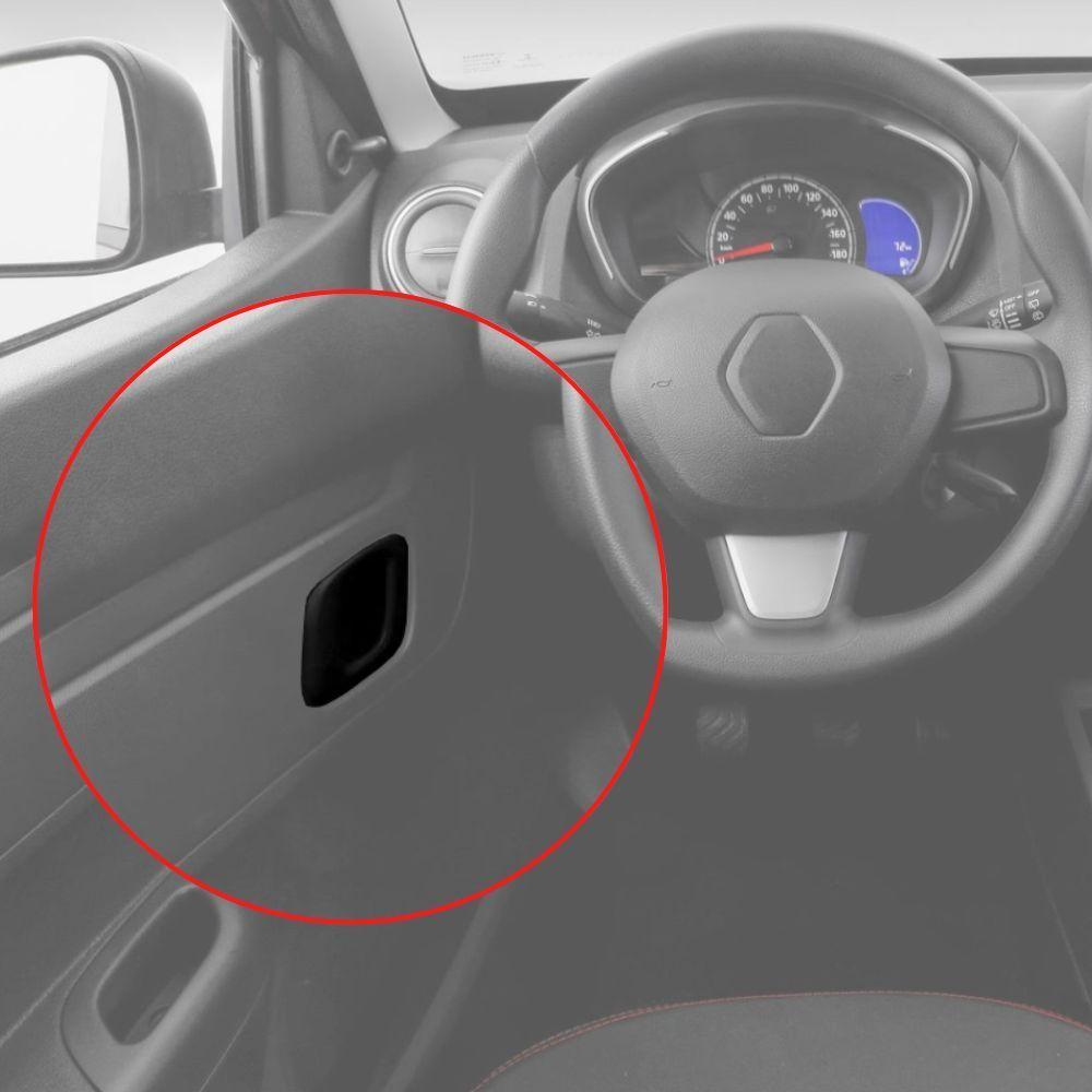 Kit 2 Maçaneta Interna Gatilho Puxador Kwid 2017 2018 2019 - 2