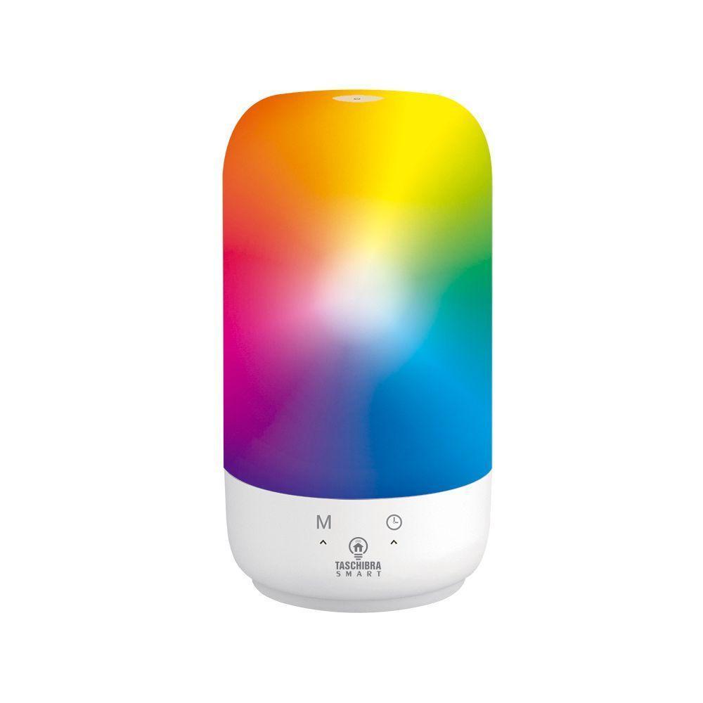 Luminária De Mesa Taschibra Smart Wi-fi Inteligente Pill 6w Rgb Bivolt - 1
