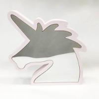 Luminaria 3d Infinito Espelho Led Unicornio Luz Azul - 3