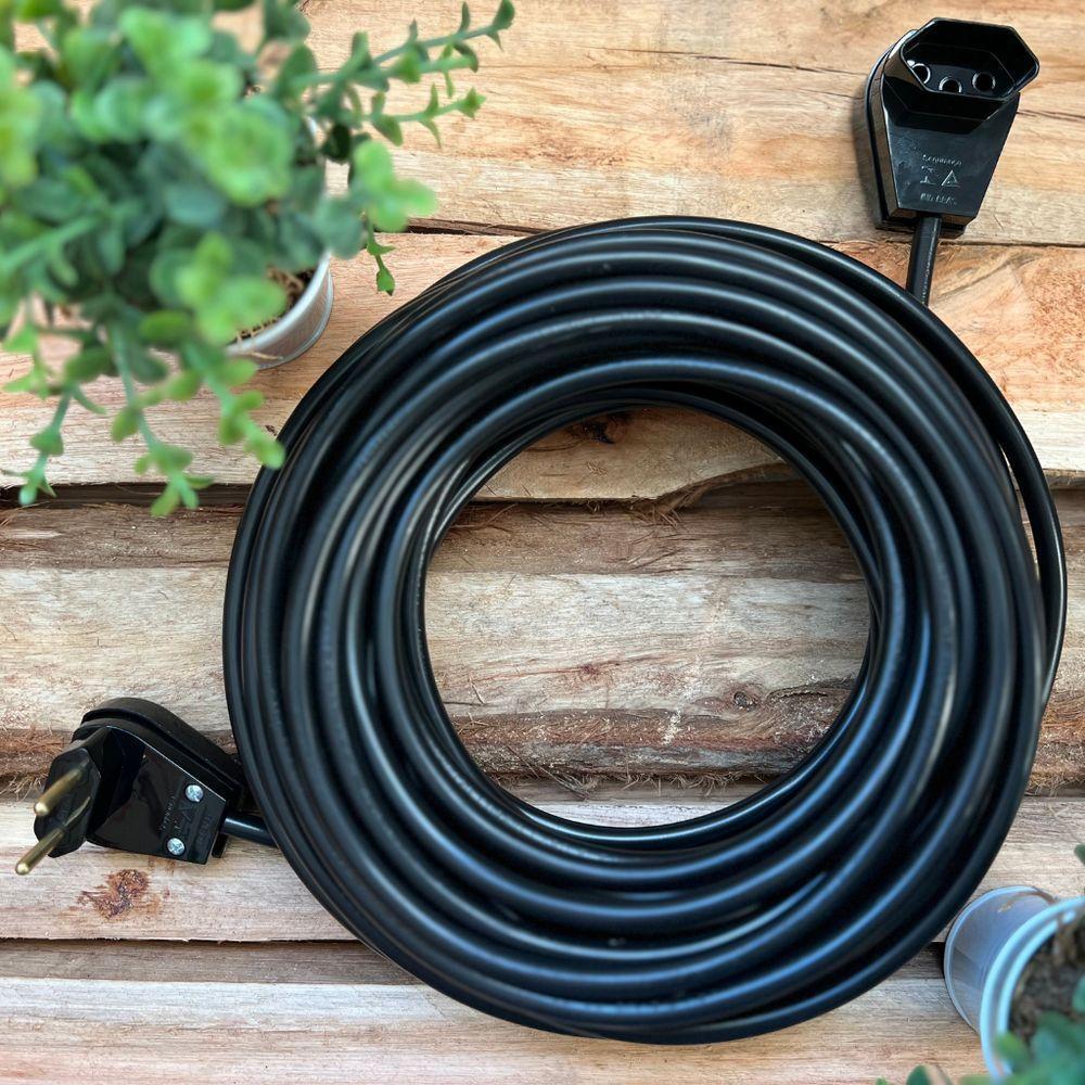 Extensão Elétrica Cabo Pp 2x2,5mm - Loja Gubler 20 Metros - 2