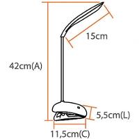 Luminária De Mesa Flex Led Garra - 2