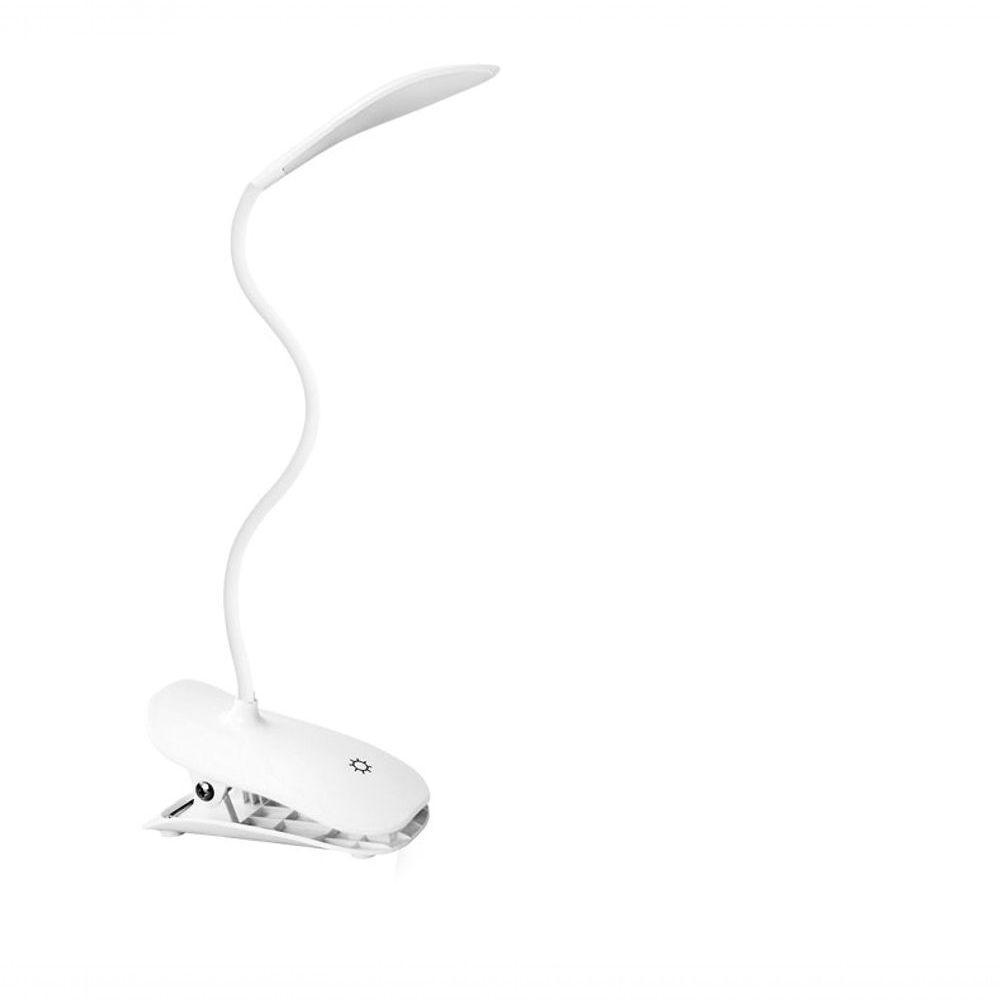 Luminária De Mesa Touch De Led Nsbao Com Presilha Cabo Usb Garra - 2