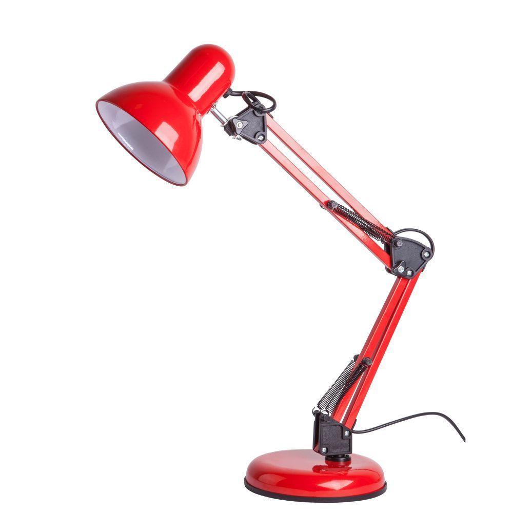Luminária De Mesa Startec Pixar Empire B Articulável E27 Vermelha Bivolt - 1