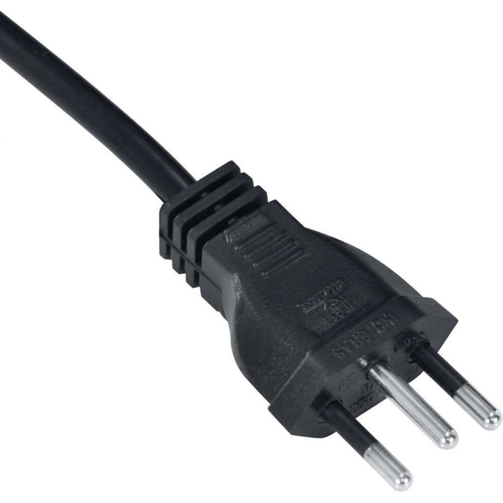 Filtro De Linha 5 Tomadas Com Fusível E Chave Cabo Pp 3x0,75 0,75m Fl5t Pacote Plástico - 8