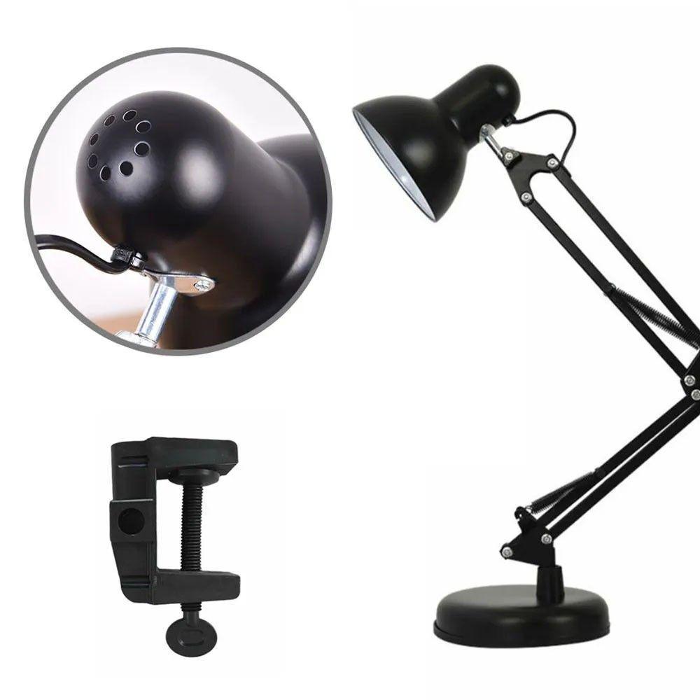 Luminaria Mesa Articulada Garra Regulavel 2 Em 1 Leitura - 1