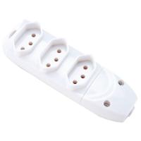 Tomada Múltipla 3 Tomadas 2p+t 10 A 250 V Tramontina Tramontina - 1