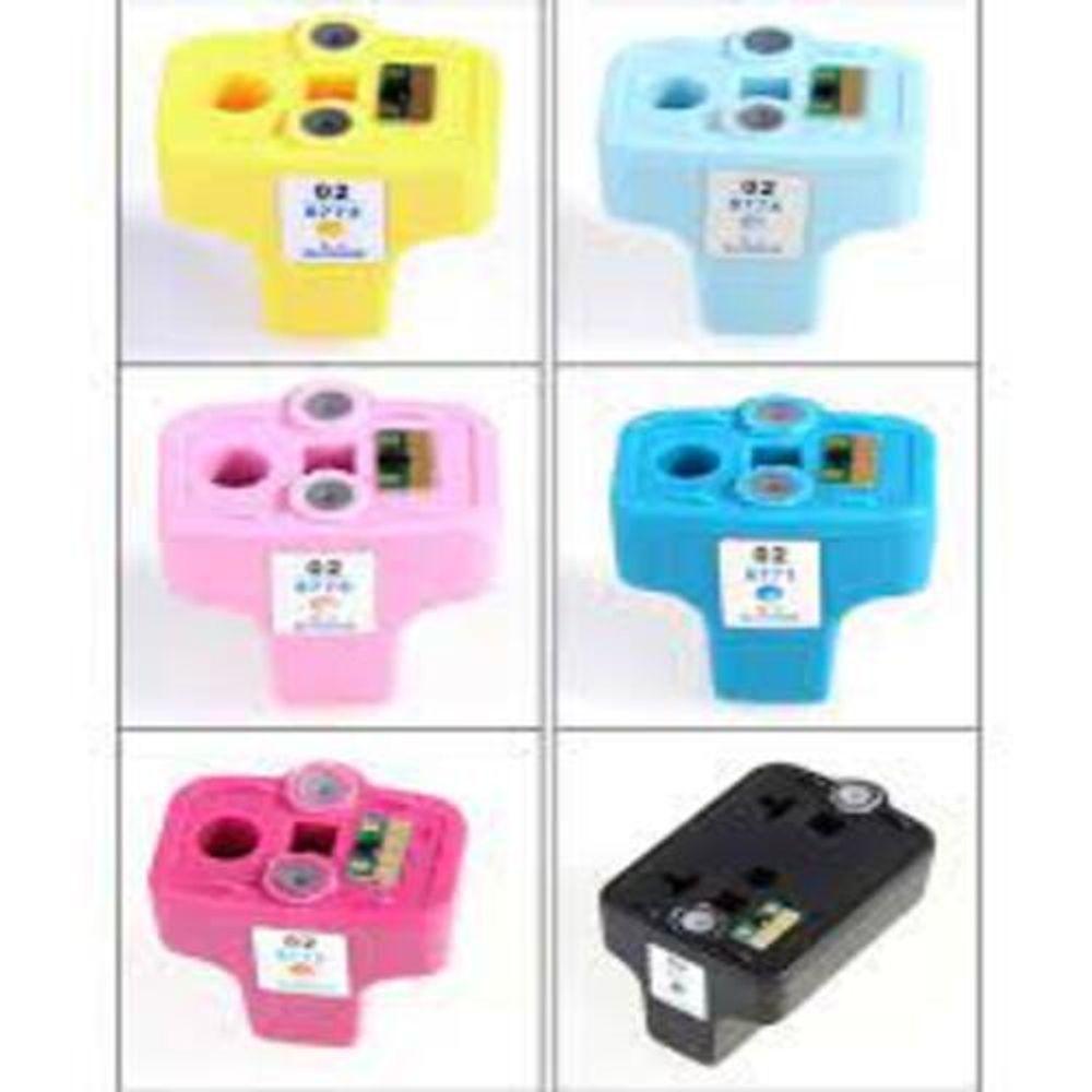 Kit Cartucho Compativel P/ Uso Em Hp Photosmart D7155 D7160 C7280 C6280 C5180 C6180 D7360 D7460 8250 C7200 - 2