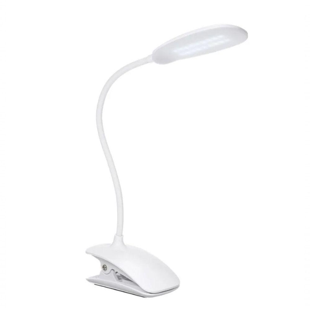 Luminaria De Mesa Led Touch Articulavel Para Escritorio Leitura Com 3 Niveis De Luz Com Clip Garra - 1