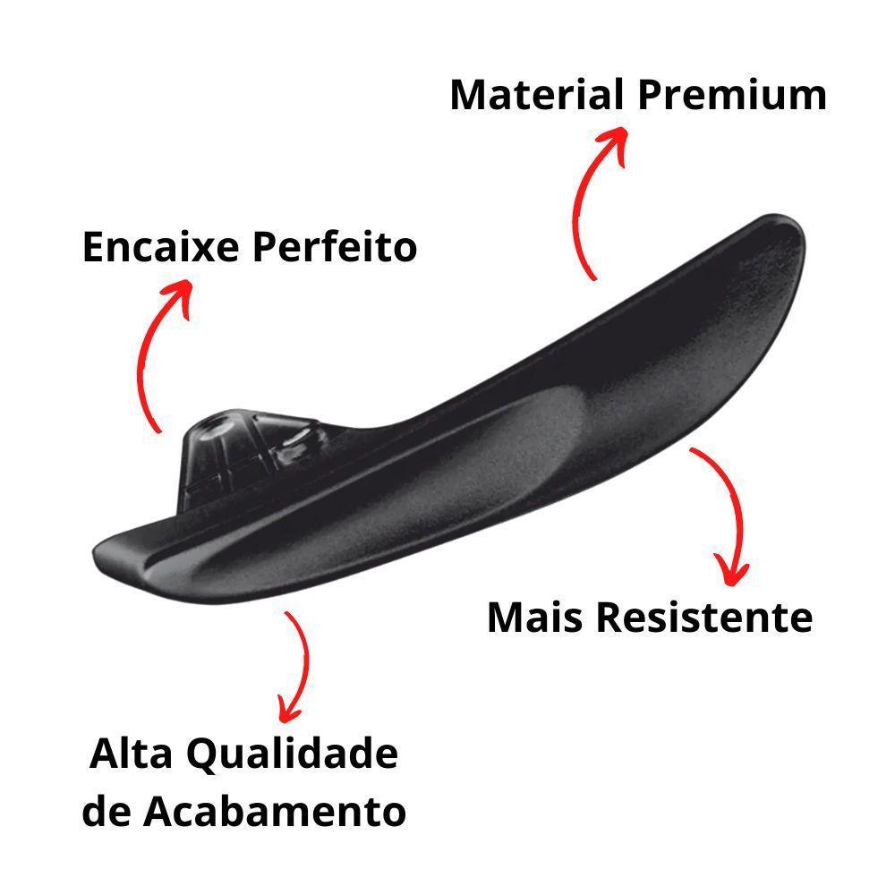 Kit Maçaneta Interna Gatilho Puxador Novo Palio 2011 A 2017 - 4