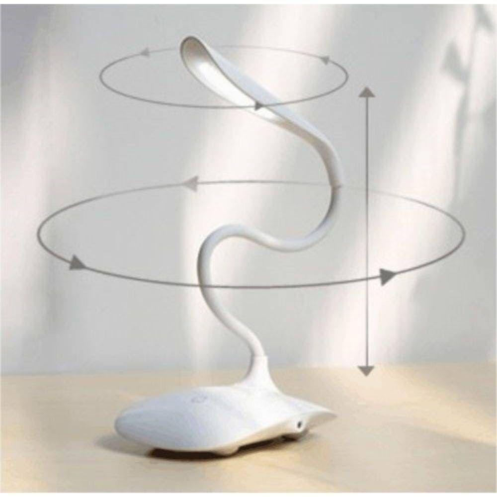 Luminaria Mesa Flexivel Touch Sem Fio 3 Níveis Luz 14 Led Mesa - 3