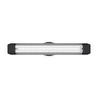 Luminária Lumifacil 70cm Aletada Com 2 Leds 3000k Taschibra Preto - 1