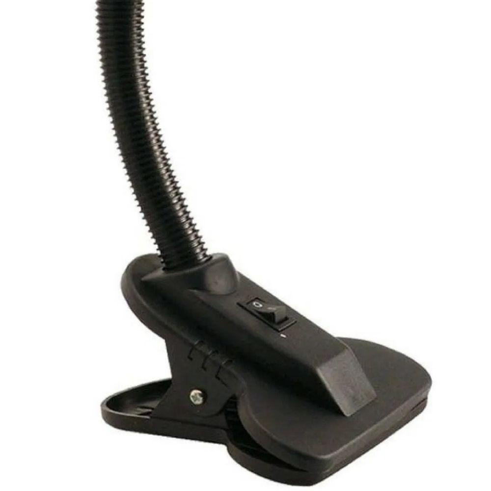 Luminária Com Garra De Mesa Presilha Articulável - 3