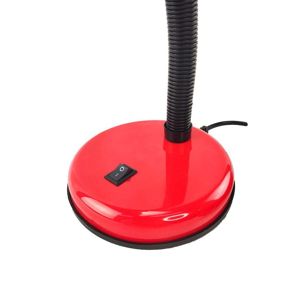 Luminária De Mesa Abajur Flexível Escritório Articulável - 2