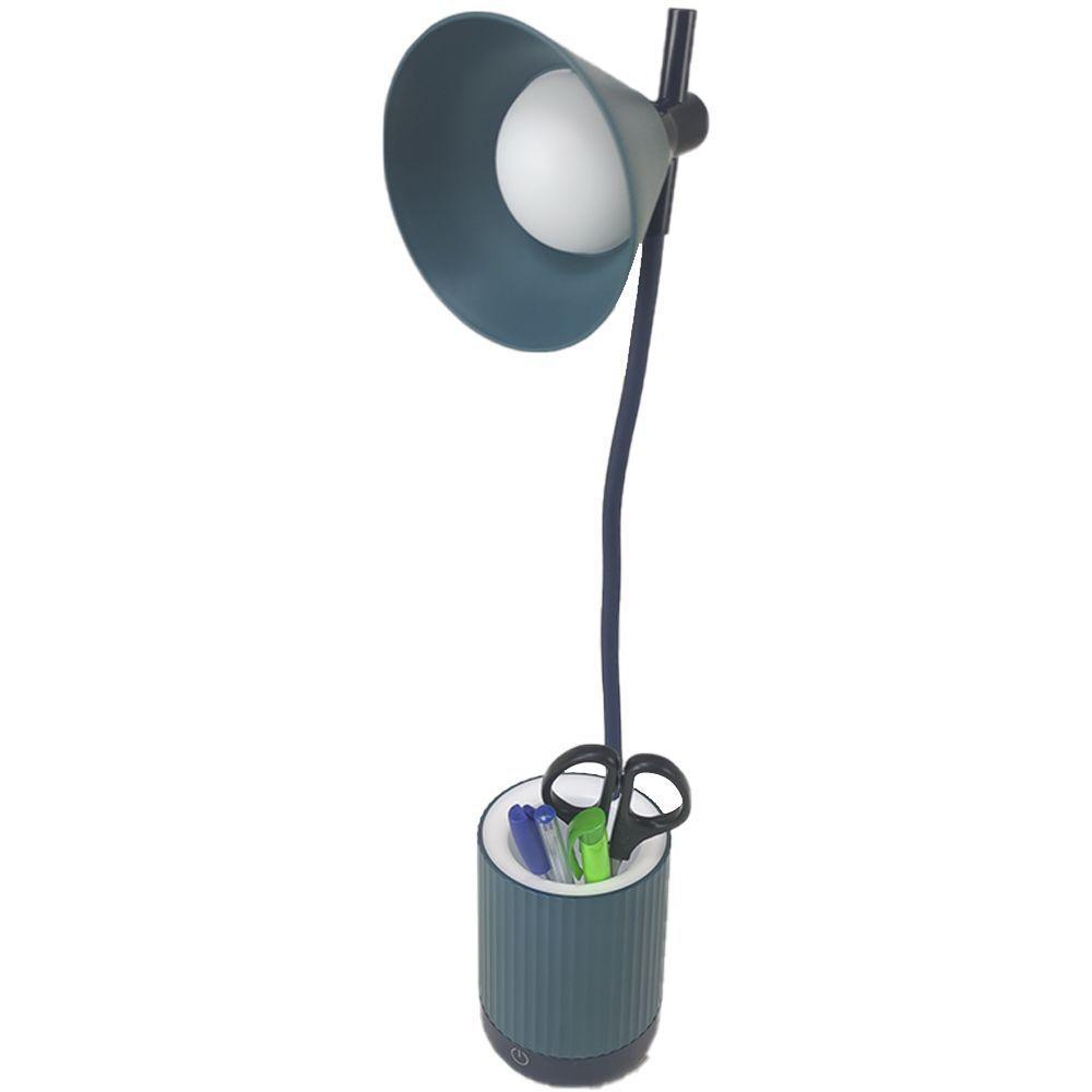 Luminaria De Mesa Touch Porta Objetos Led Flexivel Iluminado - 1