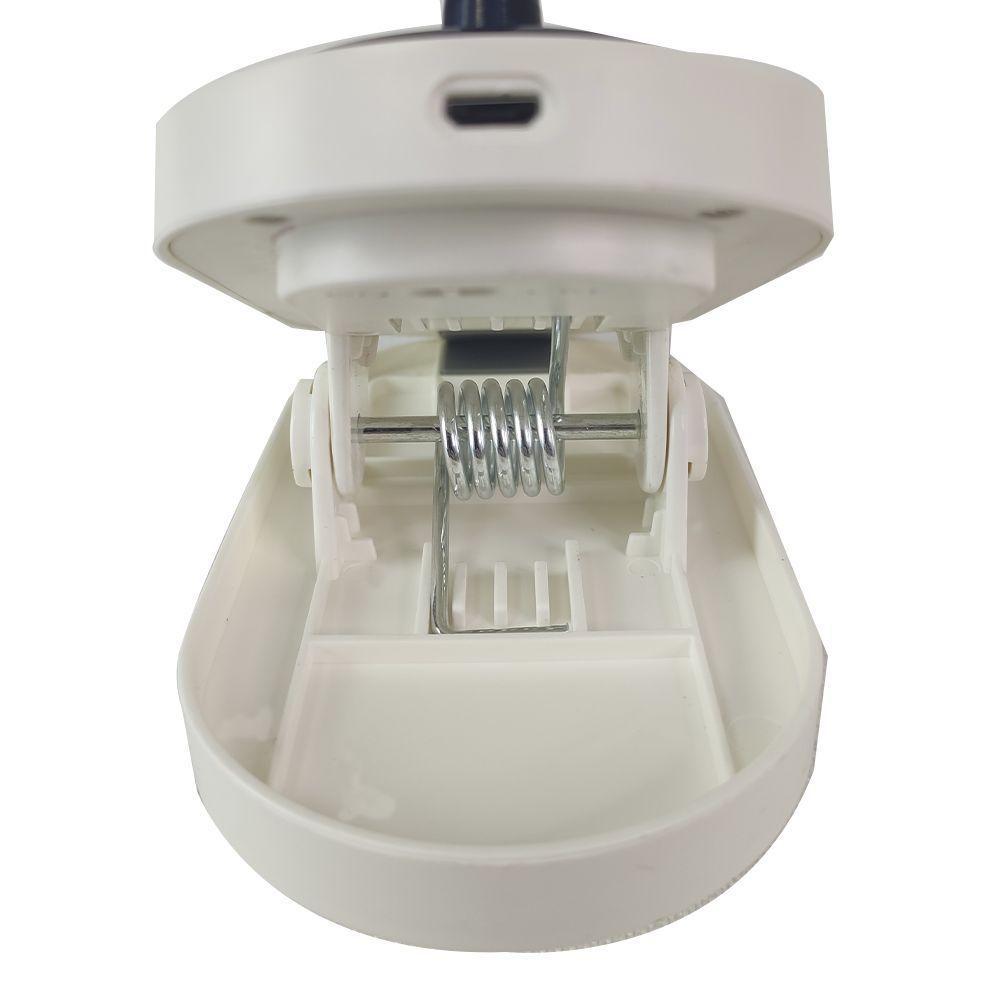 Luminaria De Mesa Com Garra Led Touch Articulavel 3 Cores - 5