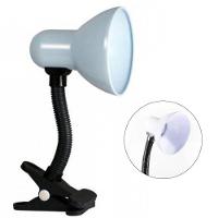 Luminária De Mesa Articulável Garra Presilha Abajur Trabalho - 1