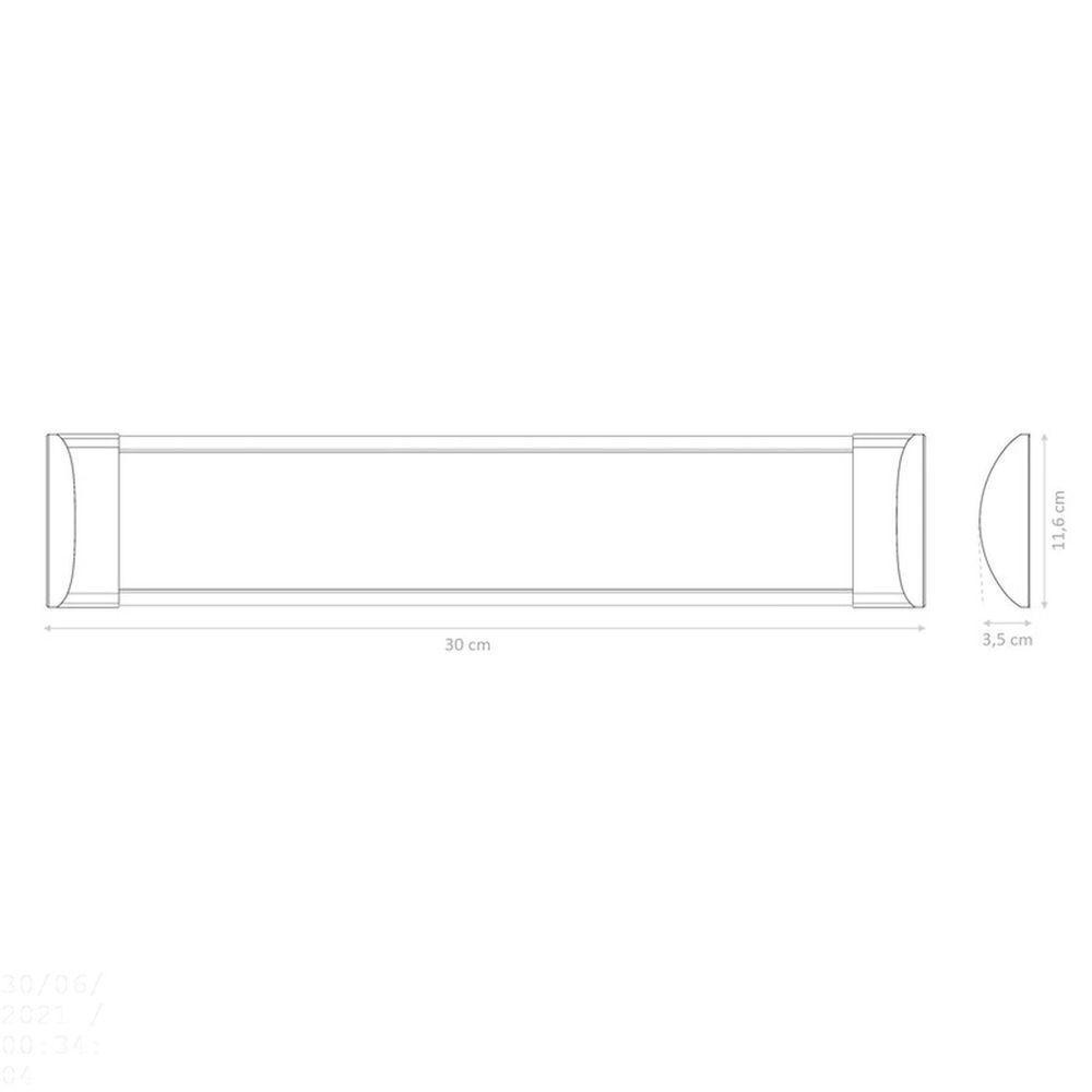 Luminária Led Tramontina De Sobrepor 800 Lm 9 W Bivolt 3000 K Luz Amarela Tramontina - 2