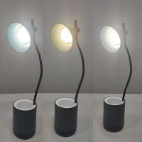 Luminaria De Mesa Porta Objetos Touch Led 3 Cores Flexivel - 7