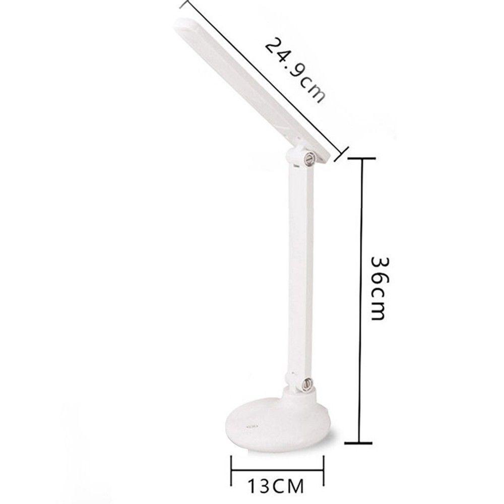 Luminária Mesa Touch Screen Led Articulada Abajur 30 Leds - 4