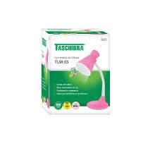 Luminária De Mesa Taschibra Tlm 03 Articulável E27 Bivolt Rosa - 1