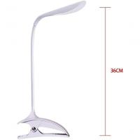 Luminária De Mesa Sem Fio Touch Screen 18 Leds Com Garra - 3